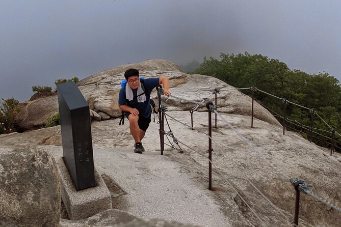 Bukhansan National Park- The Summit Course - The descent deserves respect