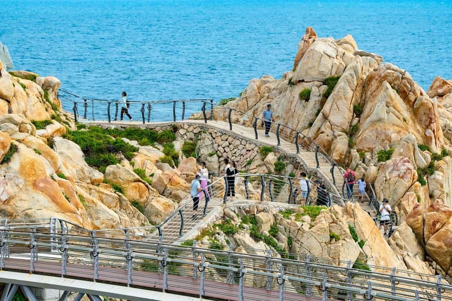 Busan: 7 Highlights Gyeongju City One Day Tour - Daewangam Suspension Bridge and the Route Change