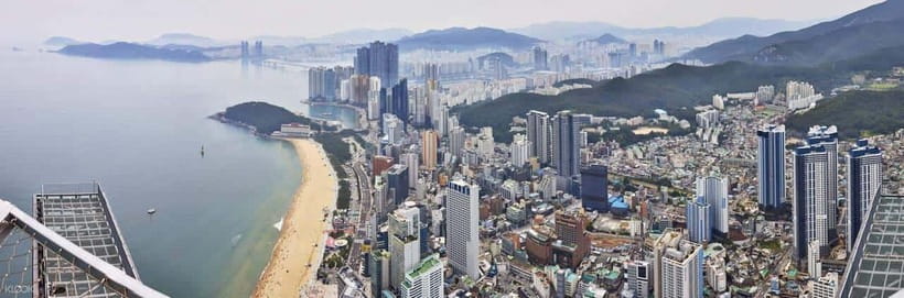 Busan: Haeundae LCT Tower 'X the Sky' Entry Ticket - Busan from 411.6 meters above Haeundae