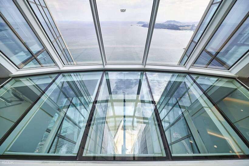 Busan: Haeundae LCT Tower 'X the Sky' Entry Ticket - The Shocking Bridge adds a little fear to the photos