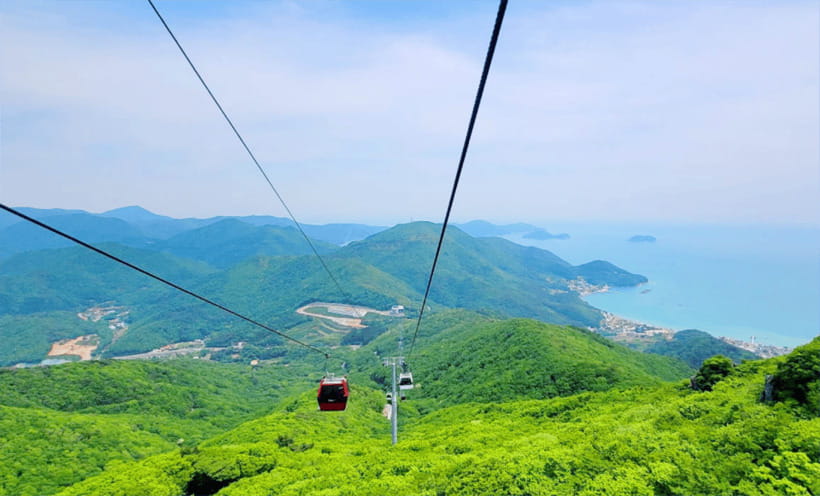 Busan: Hidden Gem Geoje & Oedo Botania Island & Cable car - Riding the Geoje Panorama Cable Car