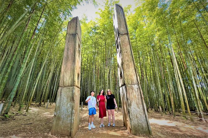 Busan Hidden Gems Private Tour and Car Service - Songdo Yonggung Cloud Bridge over the coast