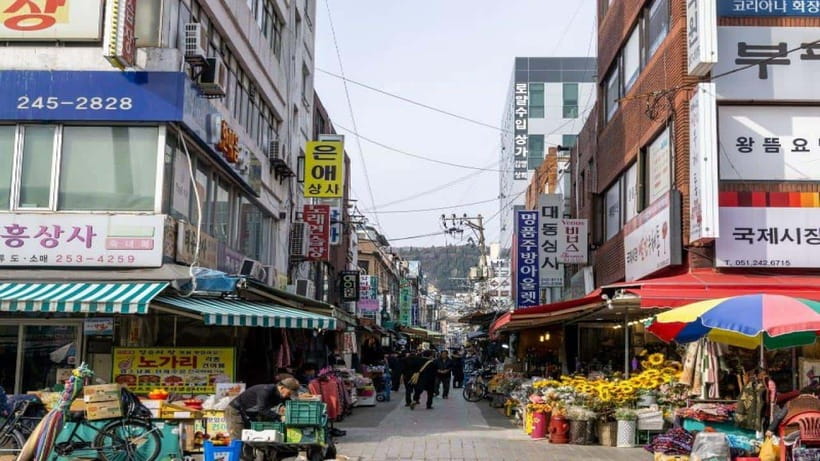 Busan: Jagalchi Market & Gamcheon village Walking Tour - Gamcheon Culture Village and its painted hillside lanes