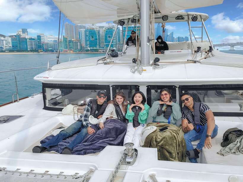 Busan's Best: Sea Temples, Yacht Tour & Sky Capsule Day Tour - Riding the Haeundae Sky Capsule