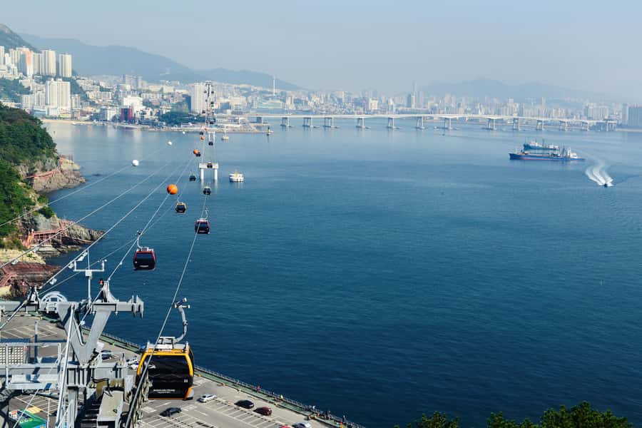 Busan: Sky Capsule+ Huinnyeoul+ Gamcheon+ Songdo+ Night View - Guides, languages, and the pace of the day