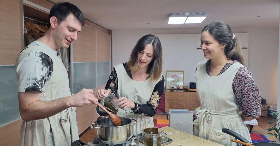 Busan: Small-Group Traditional Korean Food Cooking Class - My call: book it for the lesson, not just the meal