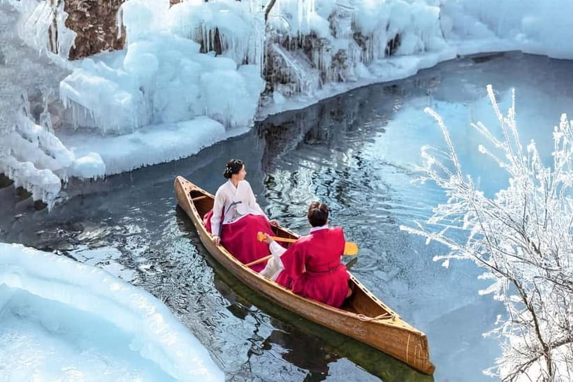 Busan: Winter Healing Park and (Gyeongju/Daegu) One Day Tour - Choosing Daegu’s market and ice route