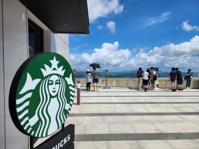 Closest Observatory to DMZ: North Korea View(Starbucks Tour) - A close look at North Korea from Jogang Observatory