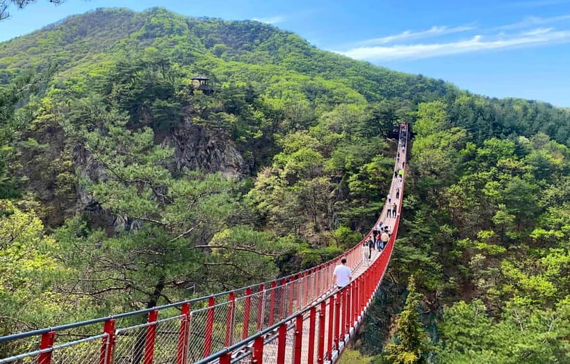 DMZ; NK Defector, 3rd Tunnel, Suspension Bridge,Hotel pickup - Imjingak, Mangbaedan, and the meaning of separation