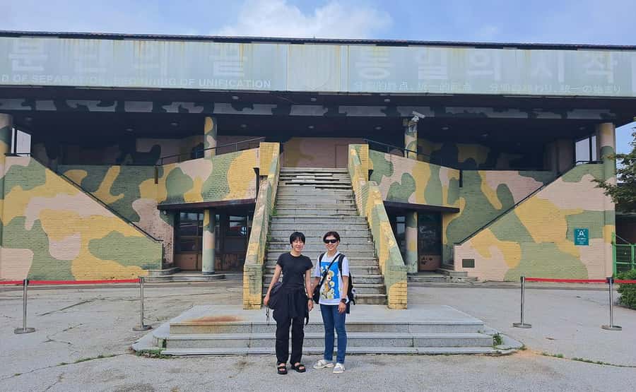 DMZTour from Seoul:3rd Tunnel,North Korea View&UNESCO Valley - Dora Observatory gives you the clearest North Korea view