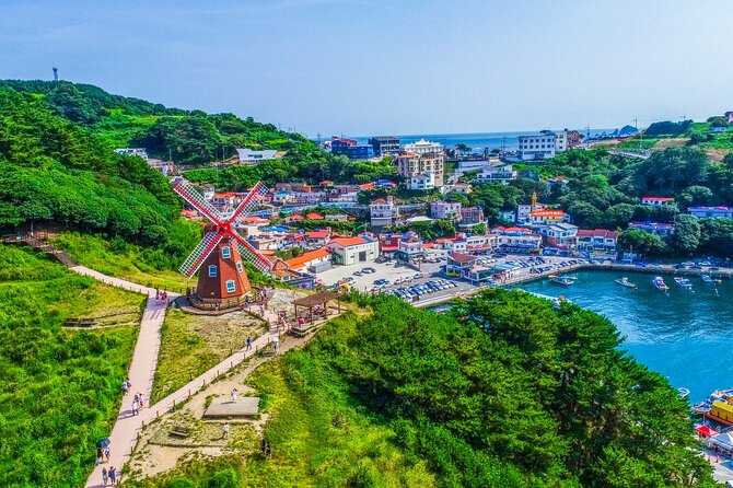 Enchanting Oedo Island Day Tour from Busan with Windy Hill - The ferry ride to Oedo Island