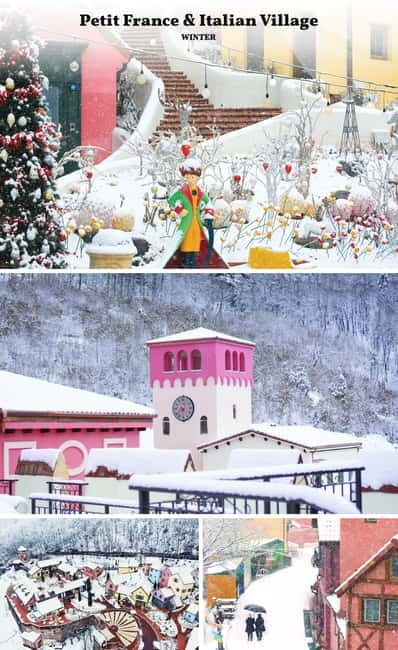 Eobi Ice Valley & Nami & Railbike & Petite & Morning Calm - Three and a half hours on Nami Island