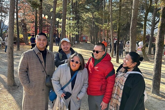 Four Seasons of Nami Island with Garden of Morning Calm Tour - Three hours among Nami Island’s tree-lined paths