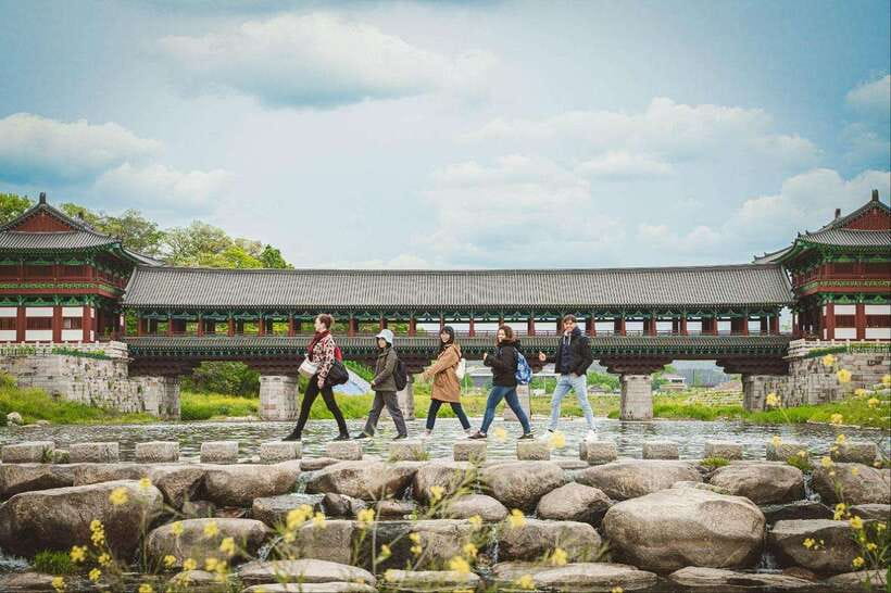 From Busan: Gyeongju Full-Day Historical Tour - Daereungwon: royal tombs in the city