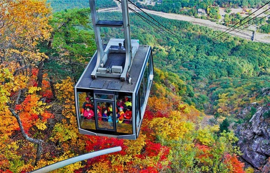 From Seoul: Seoraksan Mountain with Cable Car- Shuttle Bus - From Seoul to Seoraksan’s mountain air
