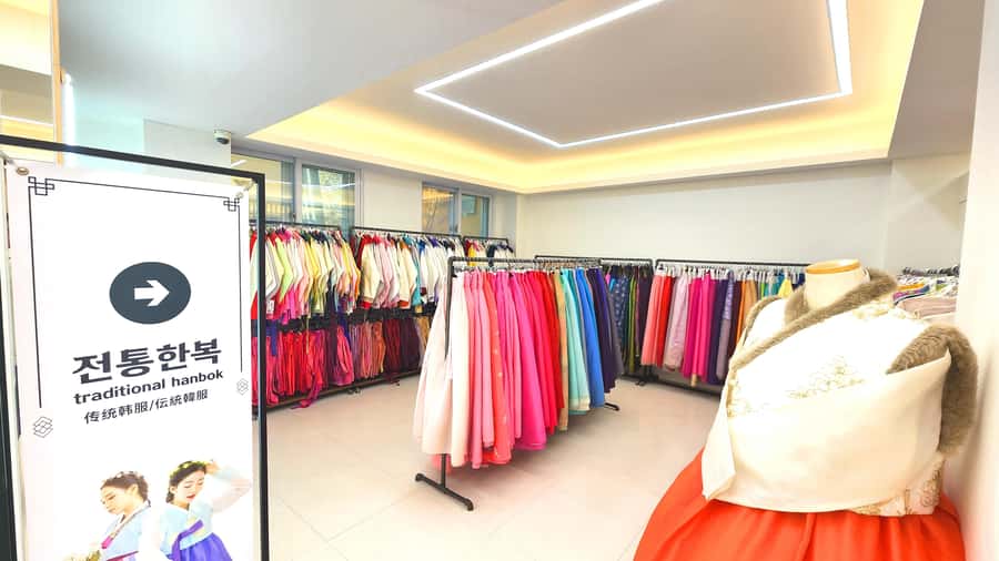 Gyeongbokgung Hanbok Experience at hanboknam - Free Hairstyling, With Accessories as an Extra