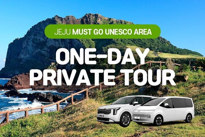 Jeju Customize Private VAN Tour of East or West or South (~8pax) - Key points at a glance