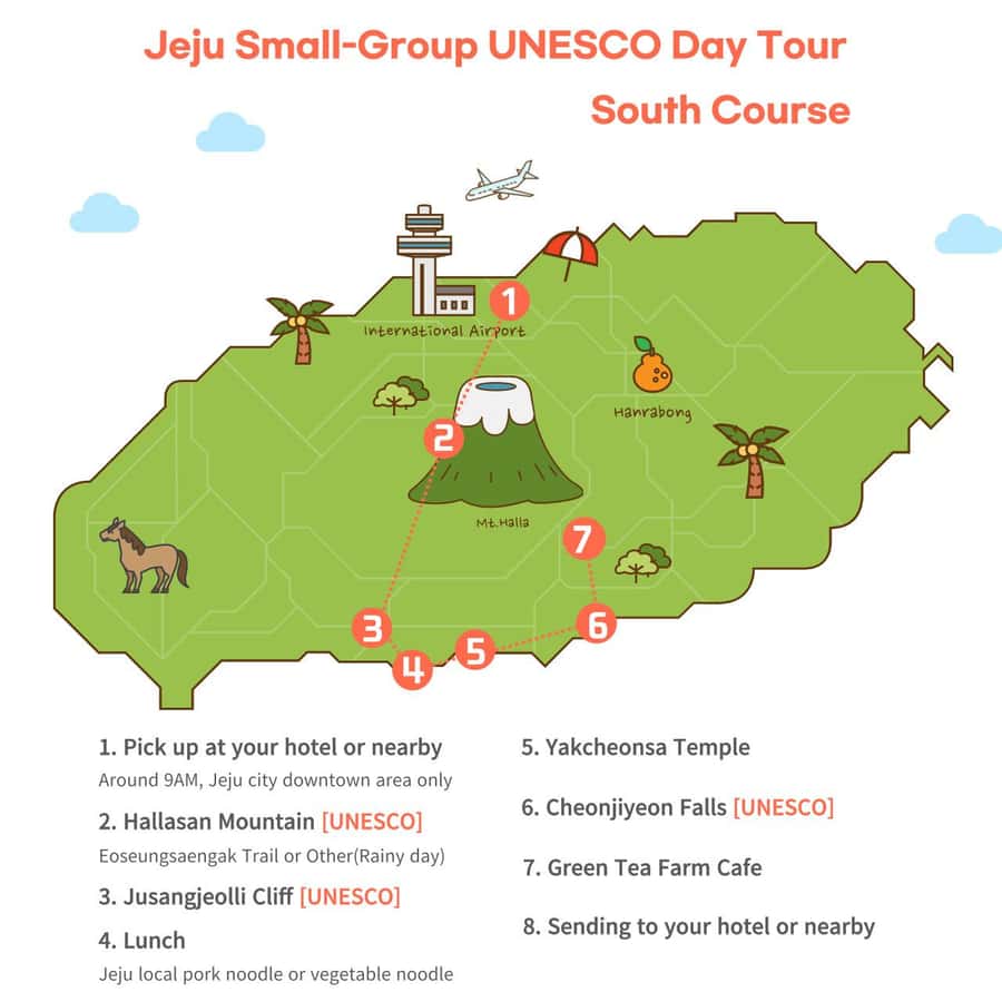 Jeju Premium Small Group UNESCO Day Tour - South - A practical day on Jeju’s southern side