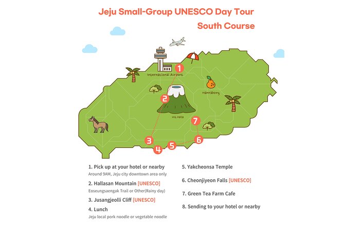 Jeju Premium Small Group UNESCO Day Tour - South Course - Why this south-course day works well