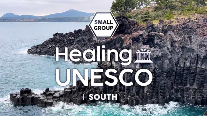 Jeju South: Small Group Healing Tour w/Mt.Halla & Olle Trail - O’Sulloc finishes with tea and Jeju products
