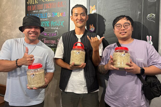 Learn and Make Your Very Own Craft Makgeolli - Value at $70.70 per person