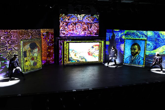 Painters Show in Gwanghwamun Theater (nearby Seodaemun station) - Michelangelo, Van Gogh, and Klimt become live performance