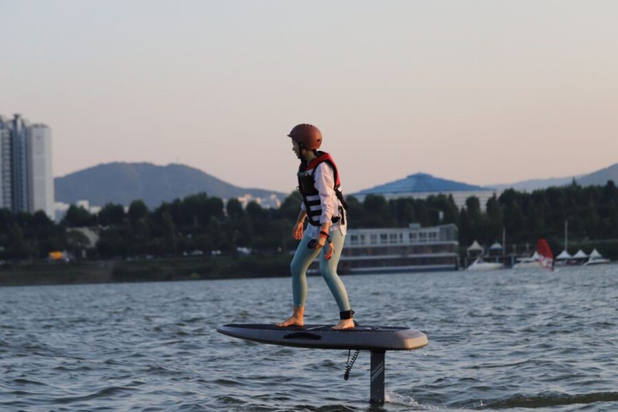 Seoul : Efoil Experience in Han River - Key points about this Seoul e-foil session