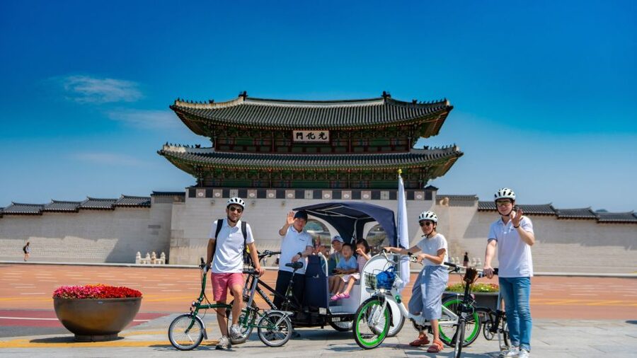 Seoul: Guided Small Group V.I.P Morning Pedicab Tour - A small local stop breaks up the famous sights