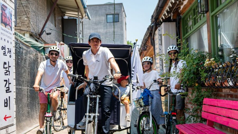 Seoul: Guided Small Group V.I.P Morning Pedicab Tour - The Blue House adds modern political history
