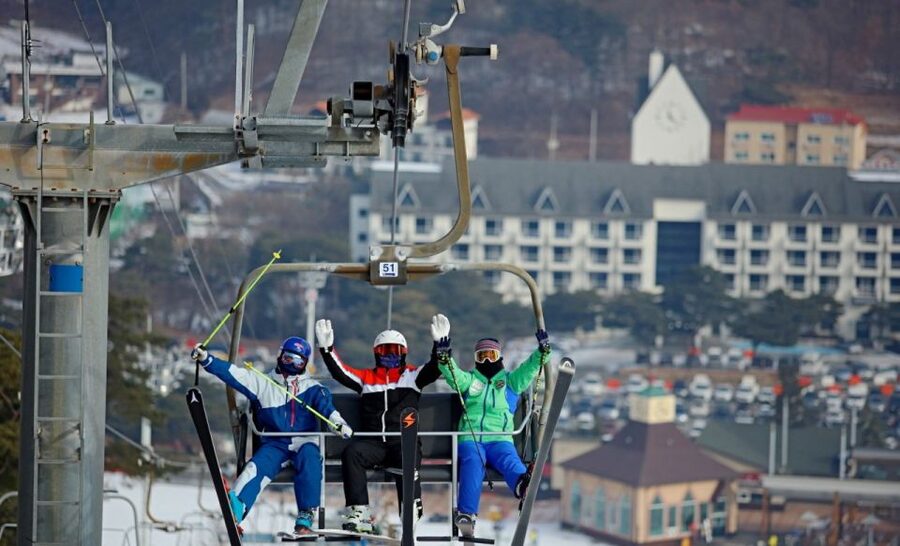 Seoul: Jisan Forest Winter Ski Day Tour with Basic Lesson - What the One-Hour Basic Lesson Covers