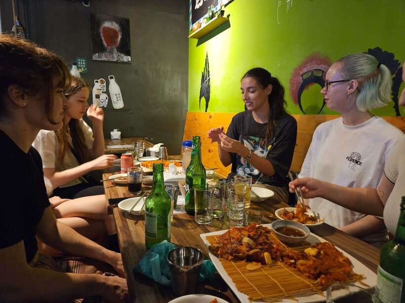 Seoul: Korean Drinking Games Night (non-drinkers welcome) - Meeting Beside Hongik University Station Exit 8