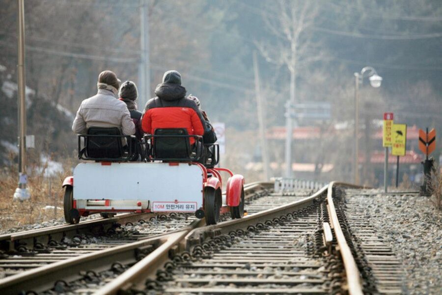 Seoul: Nami, Petite France, Italian Village, Railbike Option - What the $50 price really covers