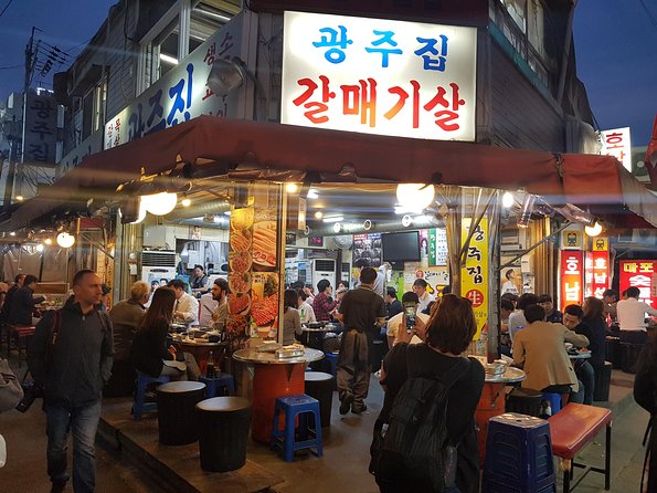 Seoul Night "Private Tour"(Korean BBQ, N-Tower, Seoul Fortress, Local Market) - Gwangjang Market for a taste of everyday Seoul
