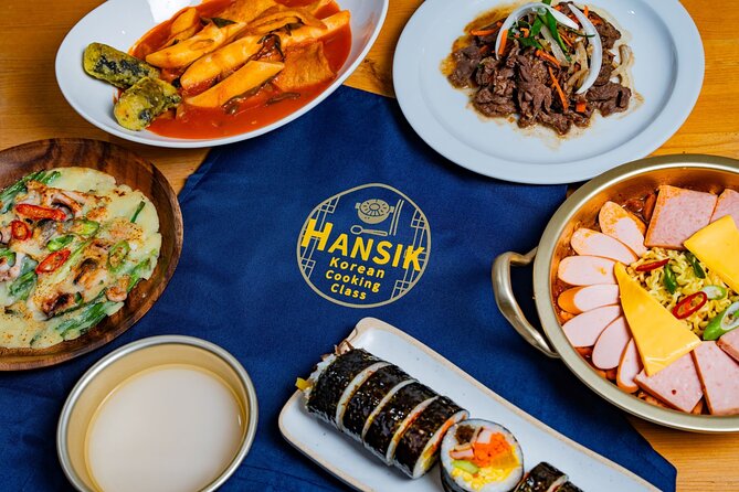 Seoul : Taste of Korea, Authentic Home-Style Cooking Class - Gimbap, tteokbokki, haemulpajeon, and budae jjigae