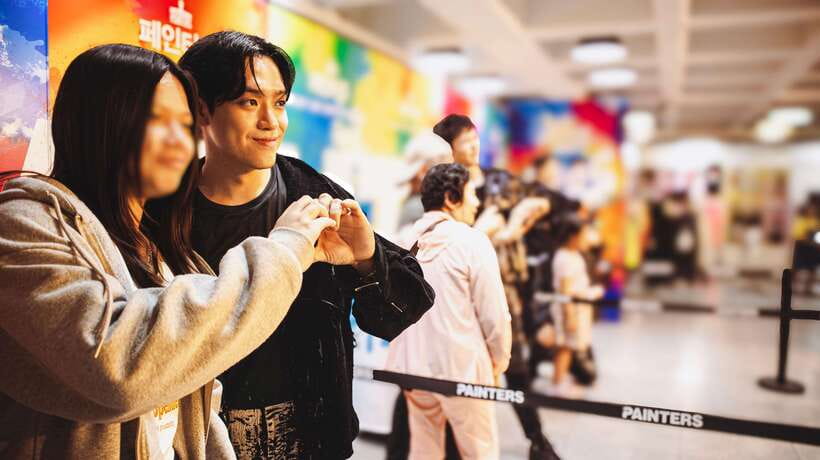 Seoul: The Painters Live Art K-pop Dance Show Ticket - What the art actually feels like on stage