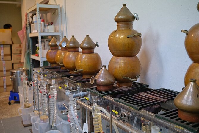 Soju Tasting at Distillery - story of 3 pigs - The story of Samhae soju and the three pigs